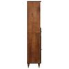 vidaXL Badezimmerschrank Honigbraun 38 x 33 x 160 cm Massivholz Mango