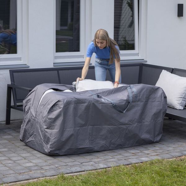 Madison Gartenauflagen-Abdeckung 175x80x60 cm Grau