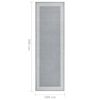 vidaXL Teppichl&auml;ufer BCF Grau mit Motiv 100x300 cm