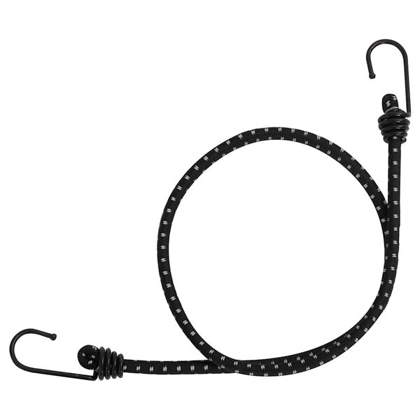vidaXL Gummiseile Reflektierend mit Haken 25 Stk. 88 cm