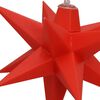 vidaXL LED-Weihnachtssterne 10 Stk. Rot 10 cm