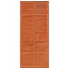 vidaXL Scheunent&uuml;r Braun 80 x 2,5 x 208 cm Massives Kiefernholz