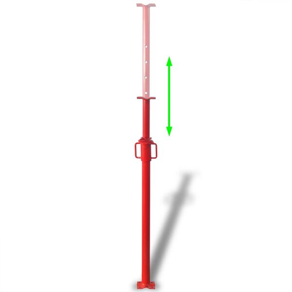 vidaXL Bausprie&szlig; 180 cm Rot