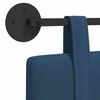 vidaXL H&auml;ngevorderseite Wandmontiert Uni Blau 210 x 55 x 5 cm Stoff