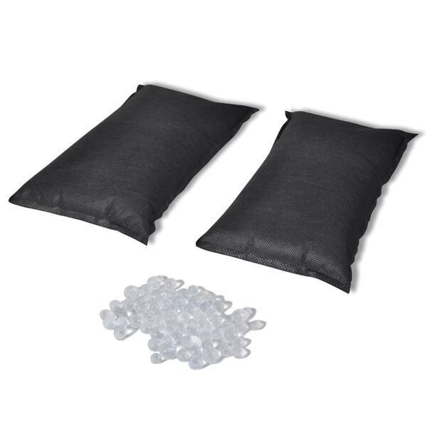 vidaXL Trockenmittelbeutel Kieselgel 2 Stk. 2 kg