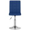 vidaXL Barhocker Blau Stoff