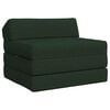 vidaXL Klappsofa Bett Dunkelgr&uuml;n 200 x 70 x 10 cm Stoff