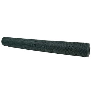 vidaXL Hexagonzaun Gr&uuml;n 1 x 100 m PVC