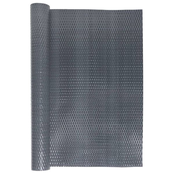 vidaXL Balkon-Sichtschutz Anthrazit 1000x90 cm Poly Rattan