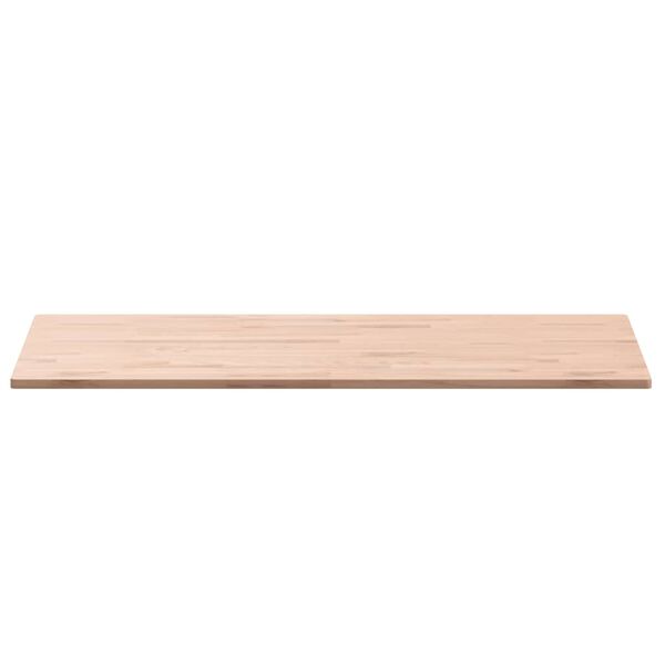 vidaXL Tischplatte 100x60x1,5 cm Rechteckig Massivholz Buche