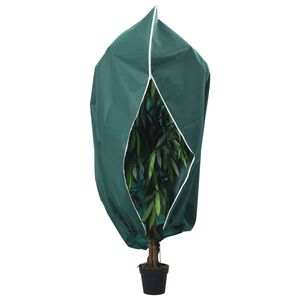 vidaXL Wintervlies mit Rei&szlig;verschluss 70 g/m&sup2; 3,93x3,5 m