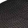 vidaXL Couchtisch Aluminium Geh&auml;mmert &Oslash; 50x30 cm Schwarz