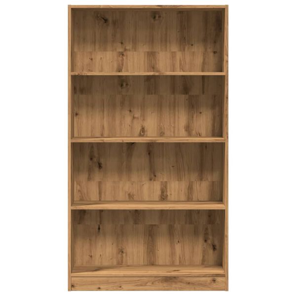 vidaXL B&uuml;cherregal Artisan-Eiche 80x24x143 cm Holzwerkstoff