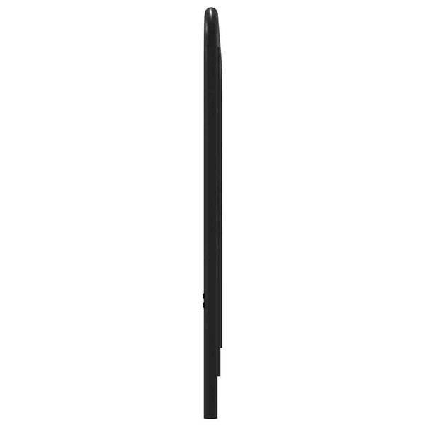 vidaXL Ersatz-Kopfteil Braun Eichen-Optik 180 cm Stahl und Holzwerkstoff
