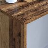vidaXL Wandtisch Wandmontiert Altholz 100 x 45 x 30 cm Holzwerkstoff