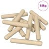 vidaXL Holzd&uuml;bel 12000 Stk. Braun Massivholz