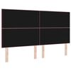 vidaXL Kopfteil Rosa 180 cm Samt