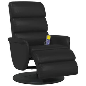 vidaXL Massage Relaxsessel Schwarz 71 x 98 x 106 cm Kunstleder