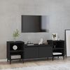 vidaXL TV-Schrank Schwarz 160x35x55 cm Holzwerkstoff