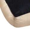 vidaXL Hundebett Beige und Braun XXL