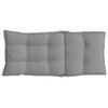 vidaXL Hochlehner-Auflagen 6 Stk. Grau Oxford-Gewebe