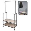 H&S Collection Kleiderst&auml;nder mit 2 Haken Metall