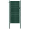 vidaXL Zauntor aus PVC und Stahl 100 x 204 cm Gr&uuml;n