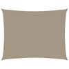 vidaXL Sonnensegel Oxford-Gewebe Rechteckig 2,5x3,5 m Taupe