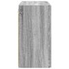 vidaXL TV-Wandschrank Graues Sonoma 59,5 x 31 x 60 cm Holzwerkstoff