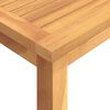 vidaXL 9-tlg. Garten-Essgruppe Massivholz Teak