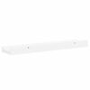 vidaXL Bilderleisten 2 Stk. Wei&szlig; 40x9x3 cm MDF