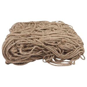 vidaXL Jute Pflanzenst&uuml;tznetz Natur 1 x 5 m 100% Tossa Jute