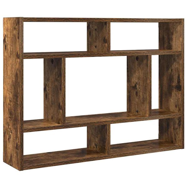 vidaXL Wandregal R&auml;uchereiche 75x16x55 cm Holzwerkstoff