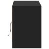 vidaXL TV-Schrank mit LED-Beleuchtung Schwarz 100x34x50 cm