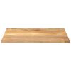 vidaXL Tischplatte 90x80x3,8 cm Rechteckig Massivholz Mango