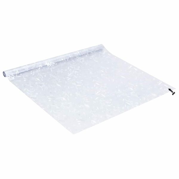 vidaXL Fensterfolie Blumen-Muster 45 x 500 cm PVC