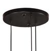vidaXL H&auml;ngelampe 25 W Schwarz 30x30x100 cm E27