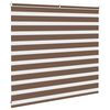 vidaXL Zebrarollo Braun 160x100 cm Stoffbreite 155,9 cm Polyester