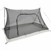 vidaXL Innenzelt Schwarz 220 x 128 x 110 cm Netz