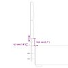 vidaXL Boxspringbett mit Matratze Dunkelgr&uuml;n 90x190 cm Samt