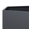 vidaXL Pflanzk&uuml;bel Anthrazit Sechseckig 104x90x45 Stahl