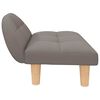 vidaXL Hundebett Taupe 70x52x30 cm Stoff