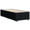 vidaXL Bettgestell ohne Matratze Schwarz 90x190 cm Stoff