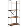 vidaXL B&uuml;cherregal Altholz 56 x 34 x 133,5 cm Holzwerkstoff