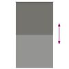 vidaXL Verdunkelungsrollo Grau 120x210cm Stoffbreite 116,6cm Polyester