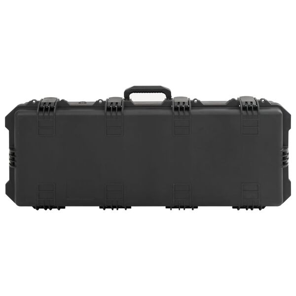vidaXL Koffer f&uuml;r Flugreise Tragbar Schwarz 100,5x42x17 cm PP