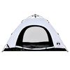 vidaXL Campingzelt 5 Personen Wei&szlig; Verdunkelungsstoff Quick Release