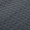 vidaXL Balkon-Sichtschutz Anthrazit 500x90 cm Poly Rattan