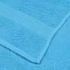 vidaXL Handt&uuml;cher FROGN 2 Stk. T&uuml;rkis 50x100 cm 360 g/m&sup2;