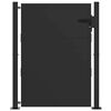 vidaXL Gartentor Schwarz 100 x 125 cm Pulverbeschichteter Stahl